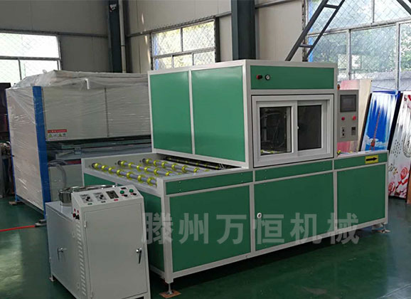 車間實拍的水晶封釉機