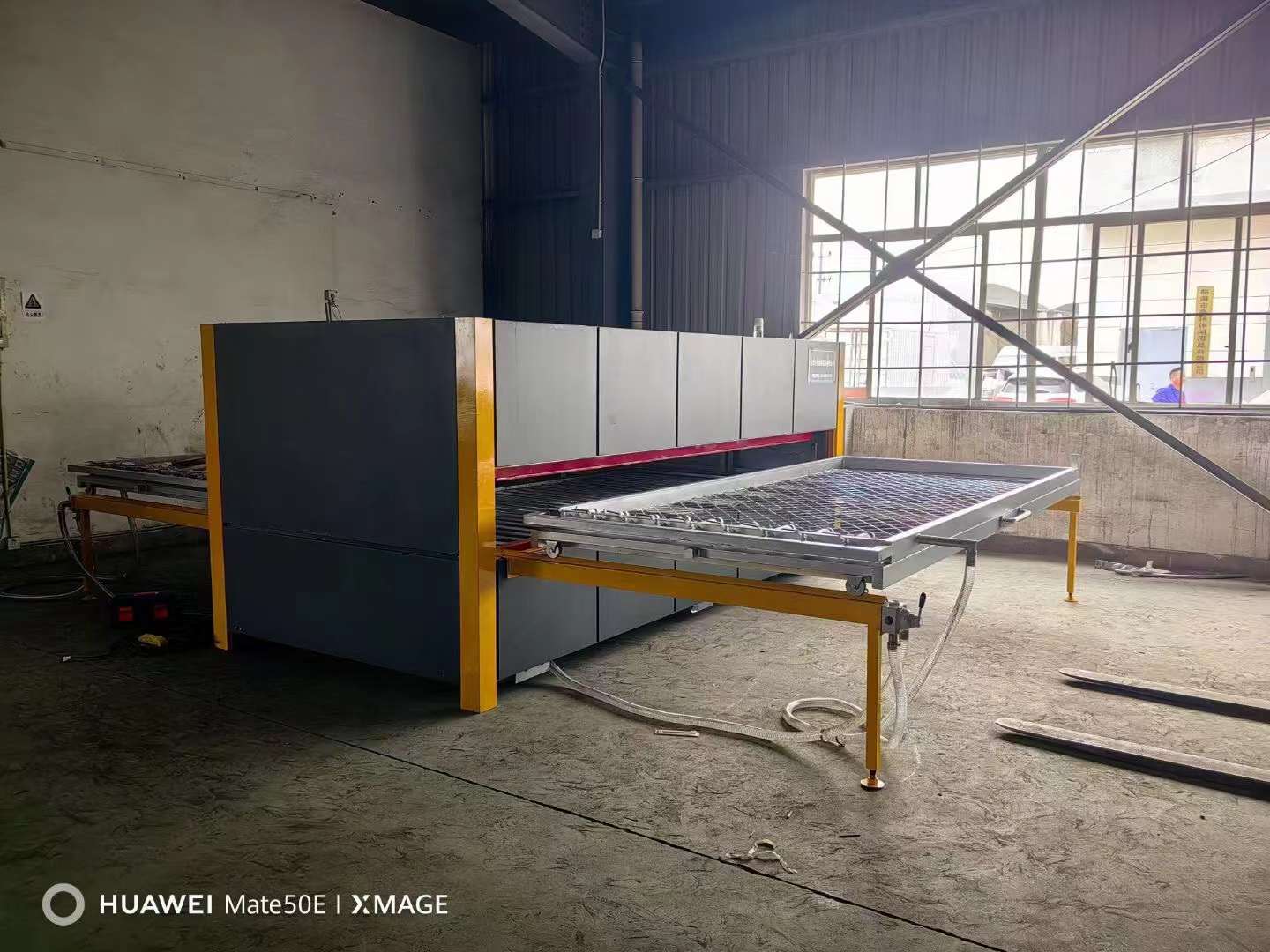 雙工位木紋轉印設備