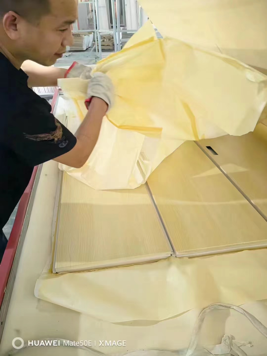 廣東惠州客戶購買的轉印設備已調試完畢